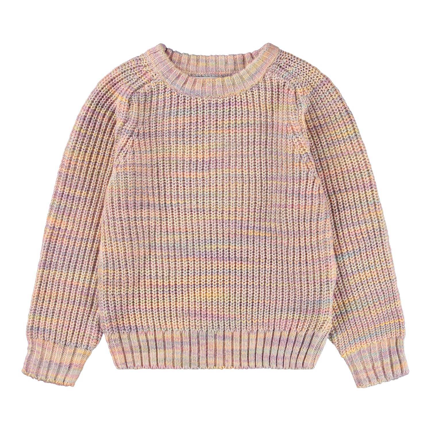 Bosse Knitted Sweater Space Dye Rose