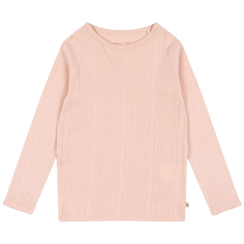 GOTS Minna Long-Sleeved Top Cameo Rose