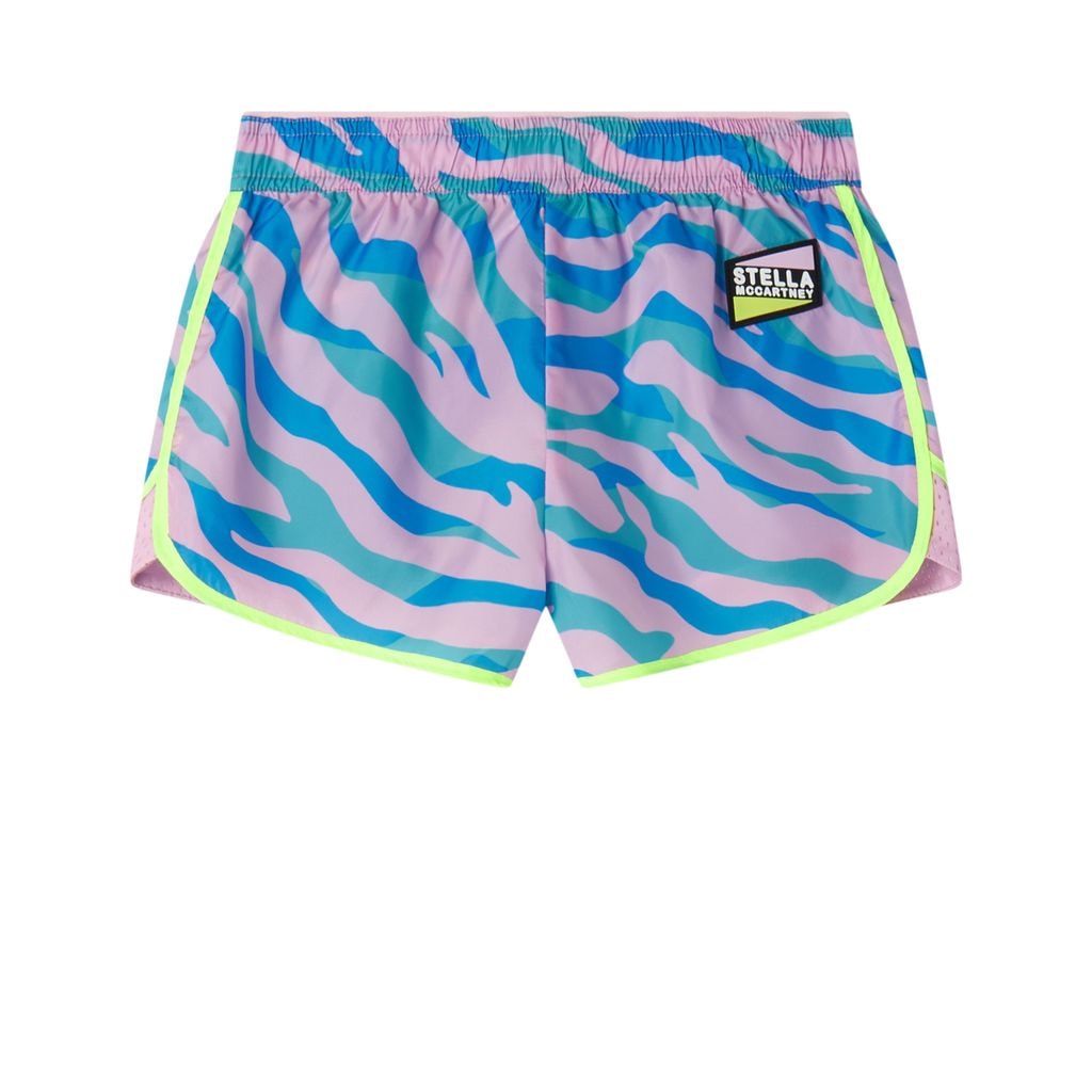 Printed Shorts Pink