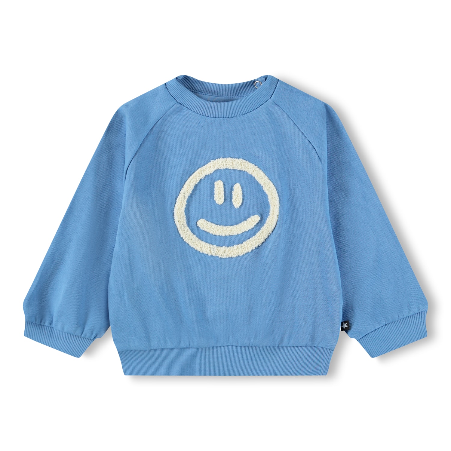 GOTS Disc Sweatshirt Blue Tide 