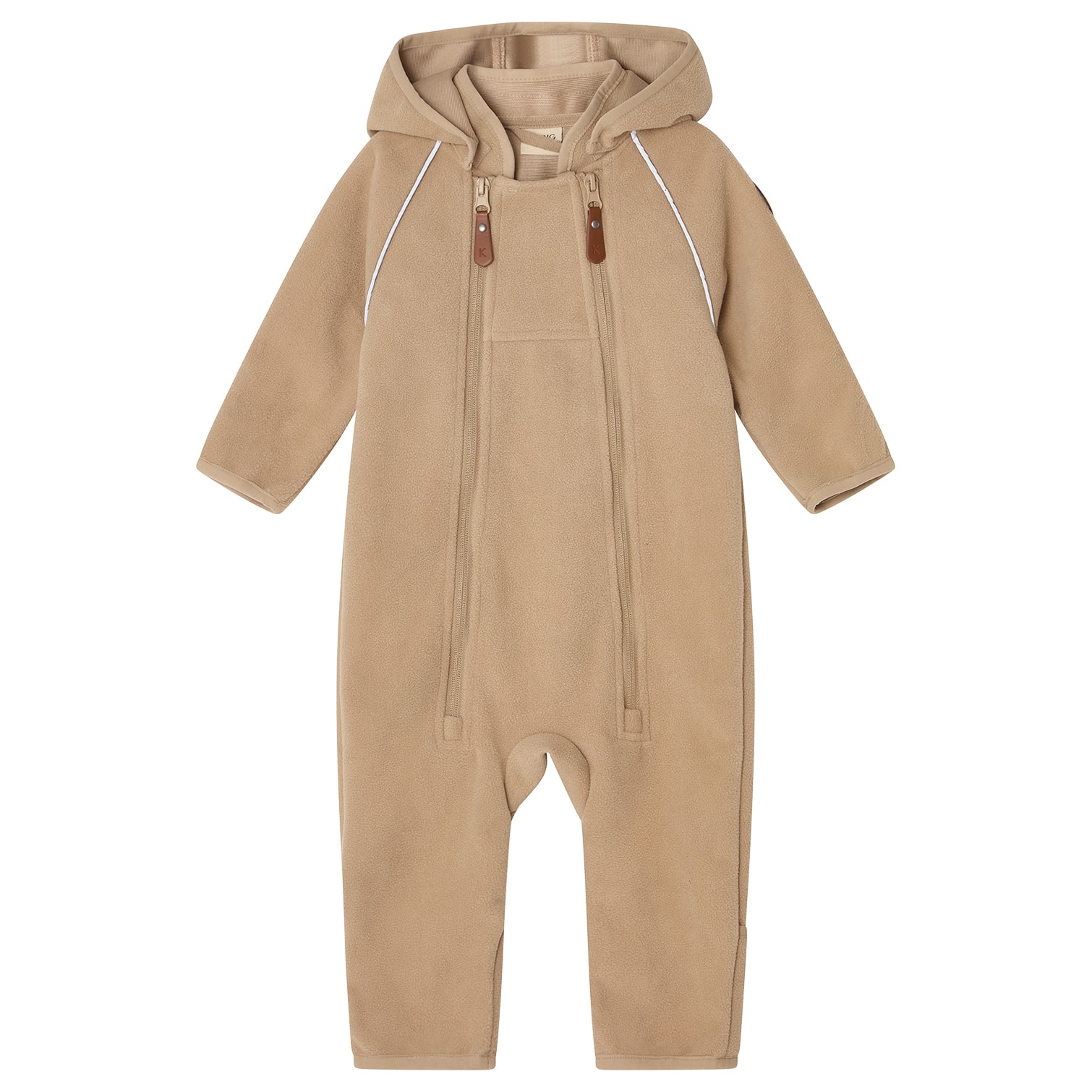 Livigno Wind Fleece Coverall Sand