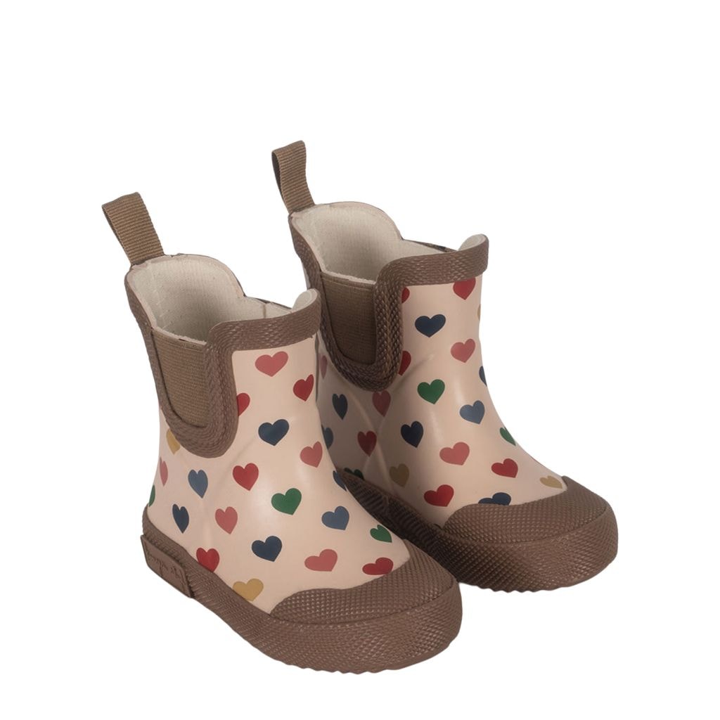 Welly Rubber Boots Coeur Coloré