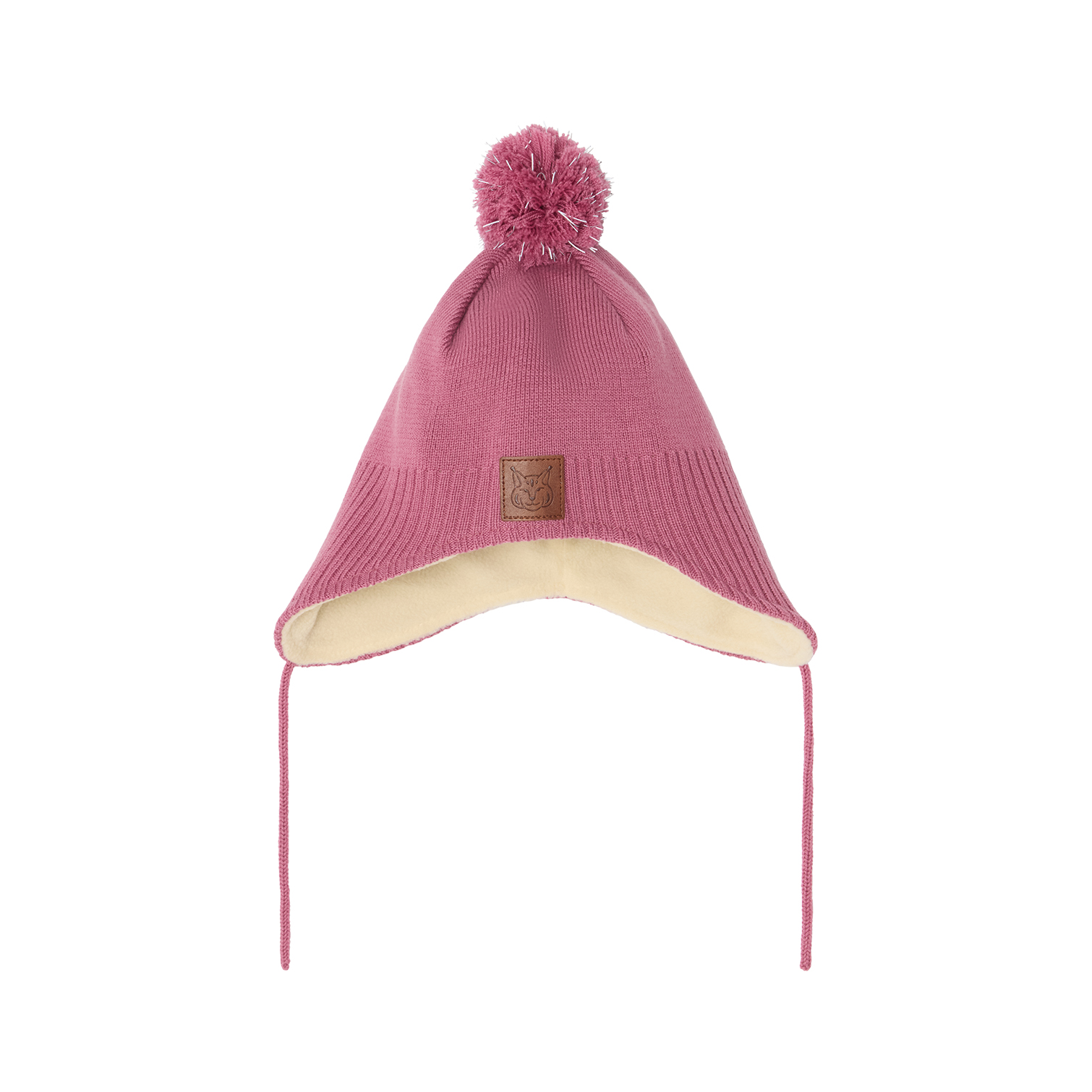 Narvik Beanie I Ull Mauve