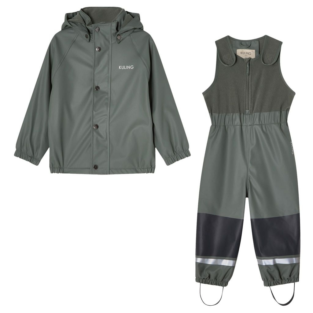 Ottawa Lined Rain Set Light Green