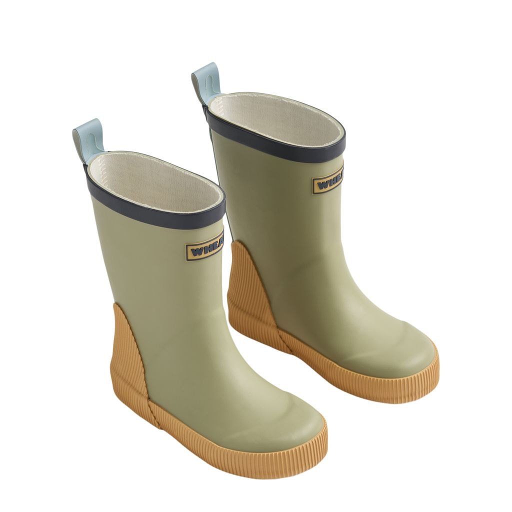 Welly Rubber Boots Green Tea
