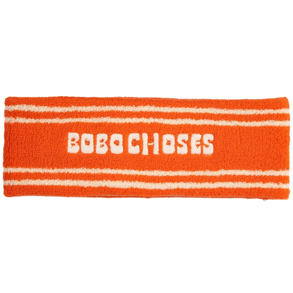Bobo Choses Terry Headband Orange