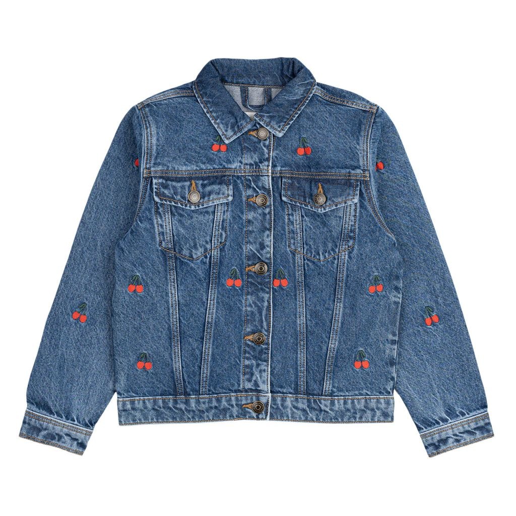 Natalia Denimjakke Medium Blue Denim