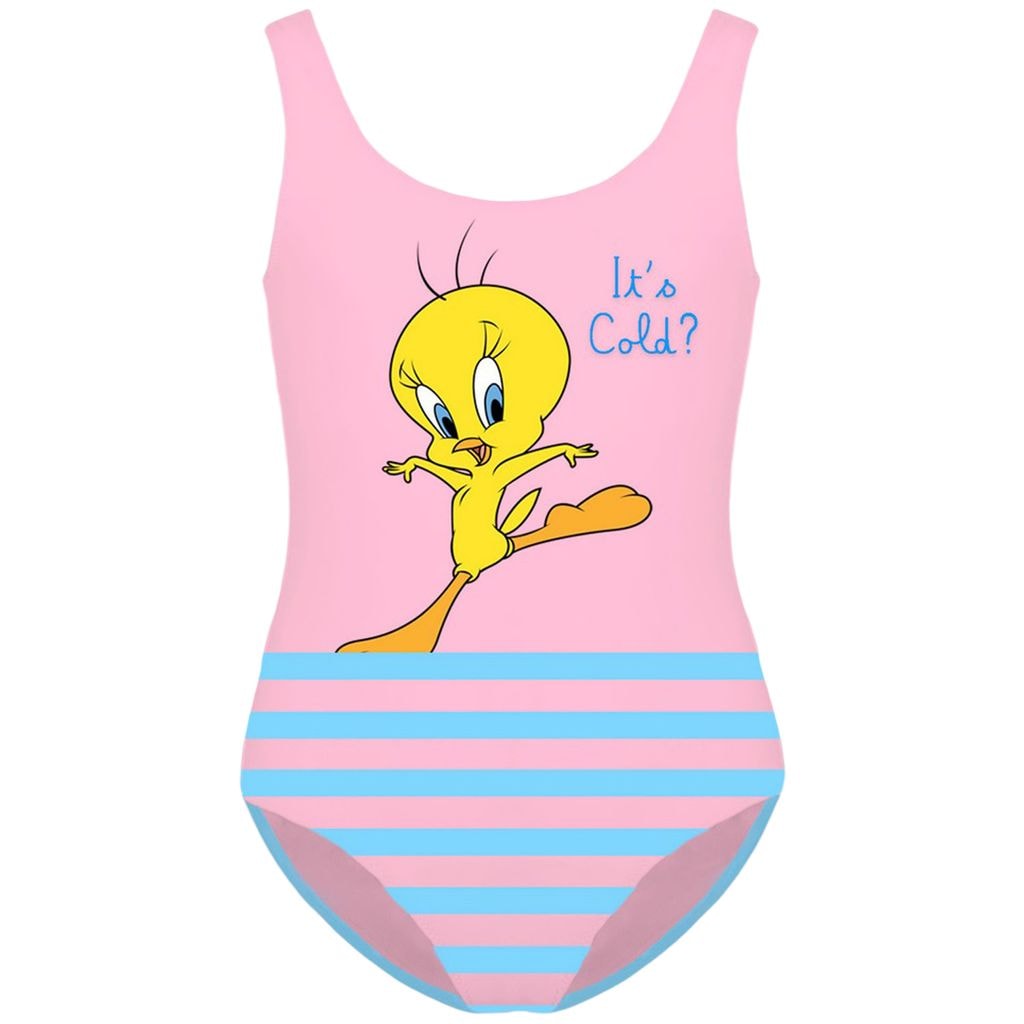 Tweety Uimapuku Vaaleanpunainen