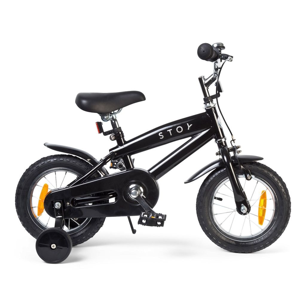 12" Cruiser Sykkel Svart