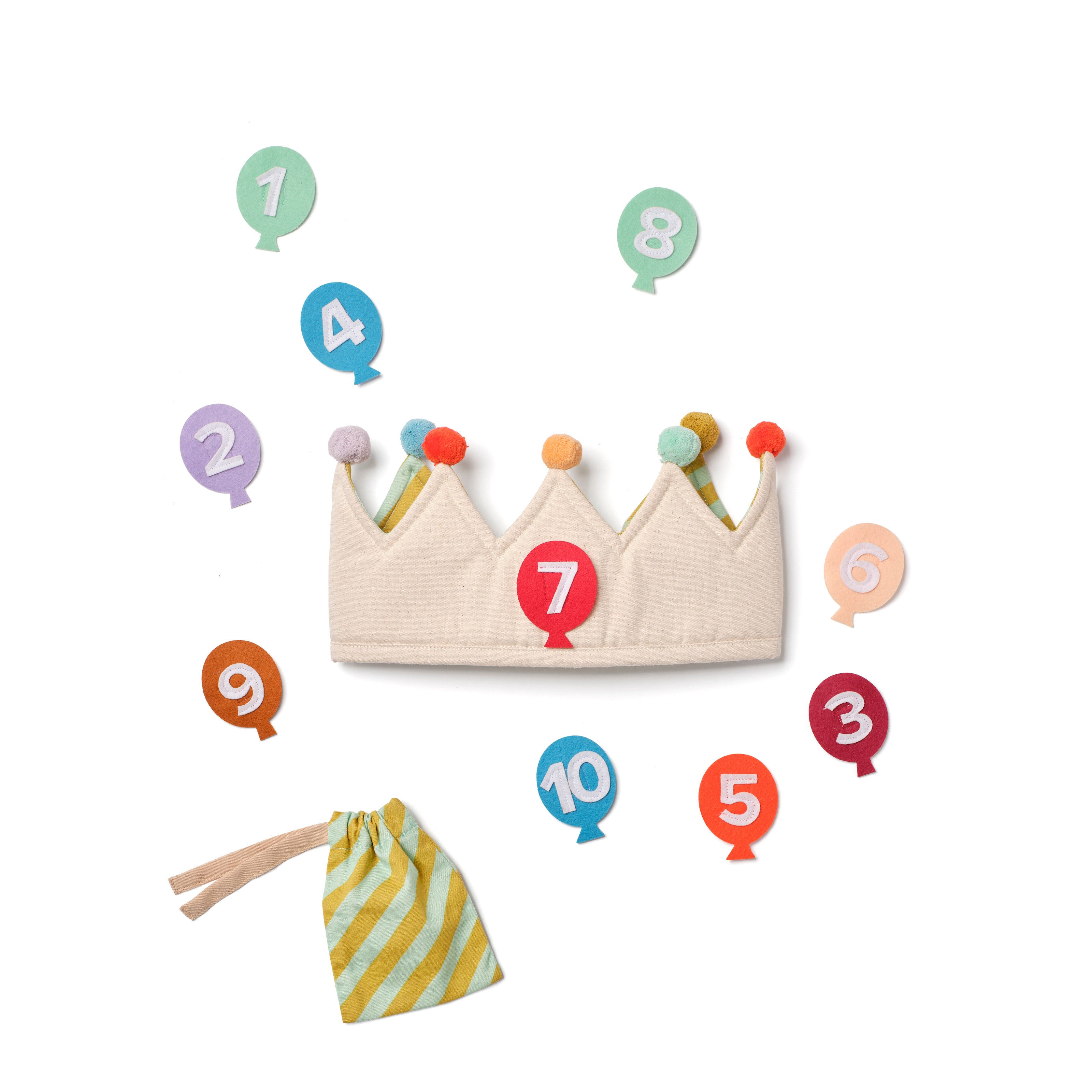 Dress-Up Birthday Crown Multi 
