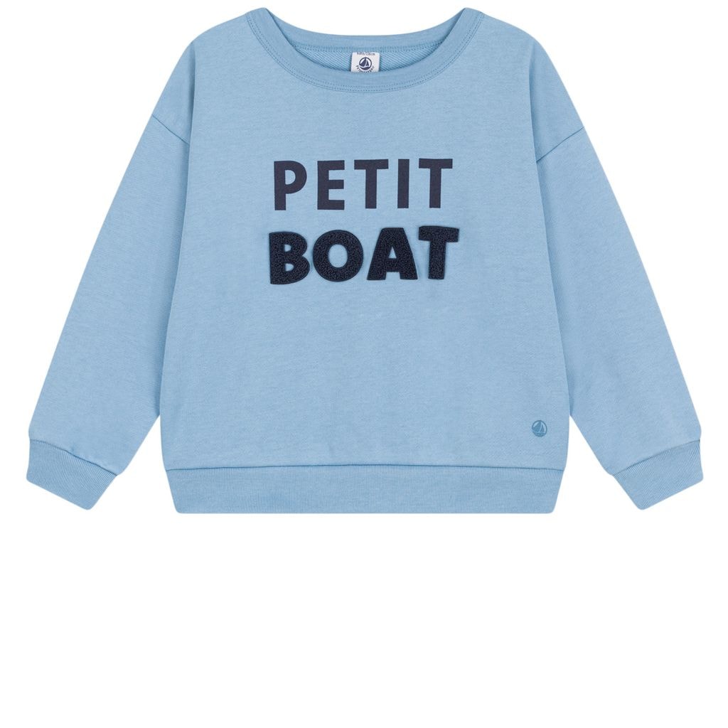 Graphic Sweatshirt Blue