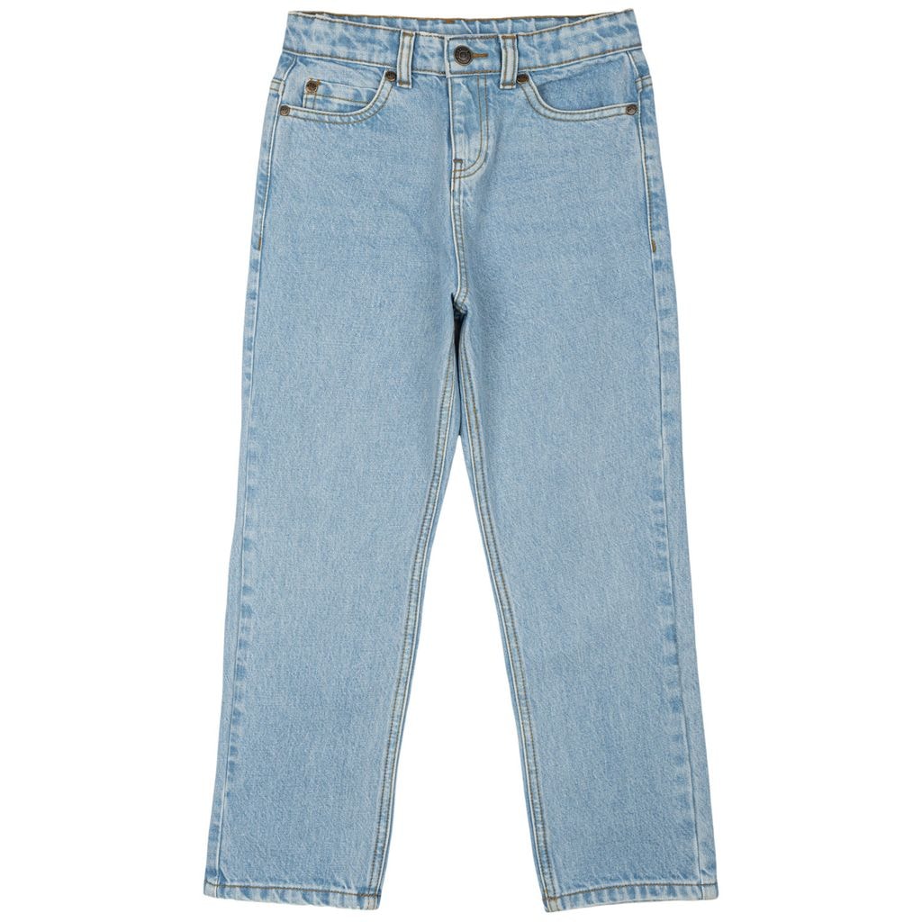 Turn Loose Fit Jeans Light Blue Denim