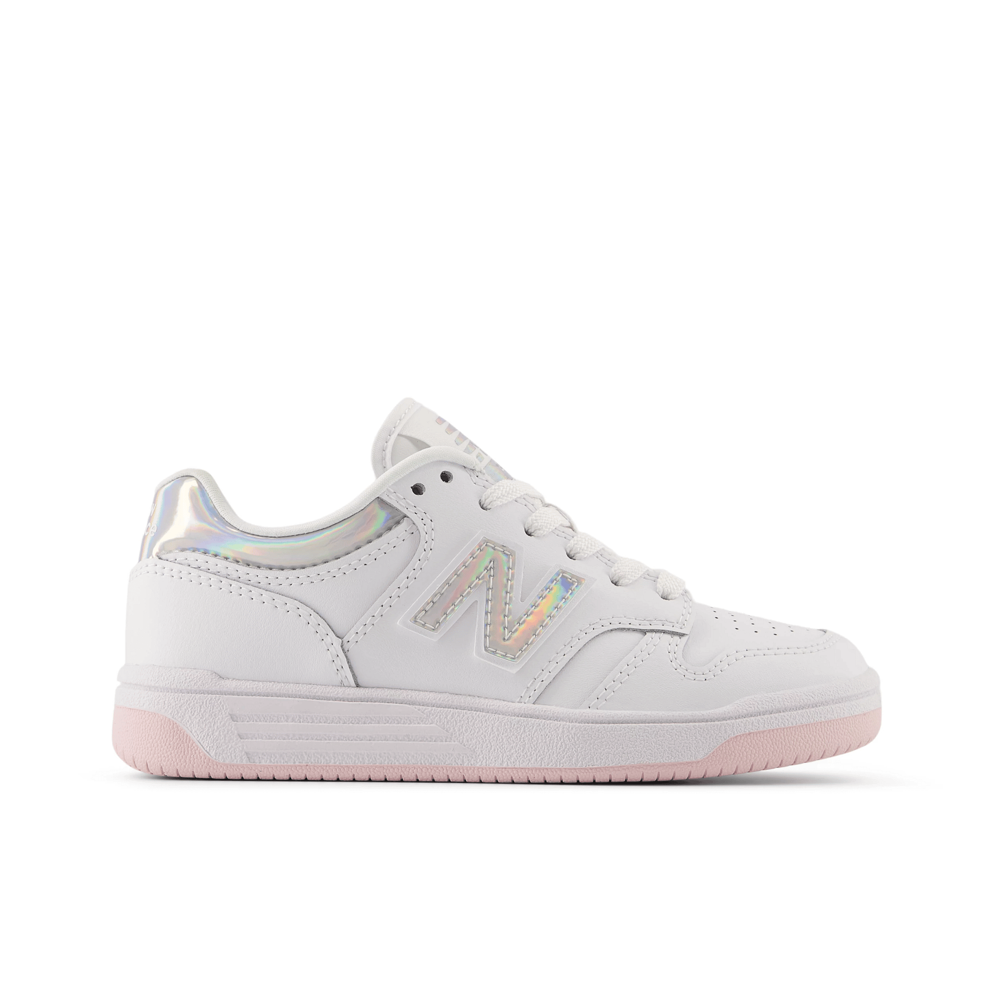 480 Kids Lace Sneakers White