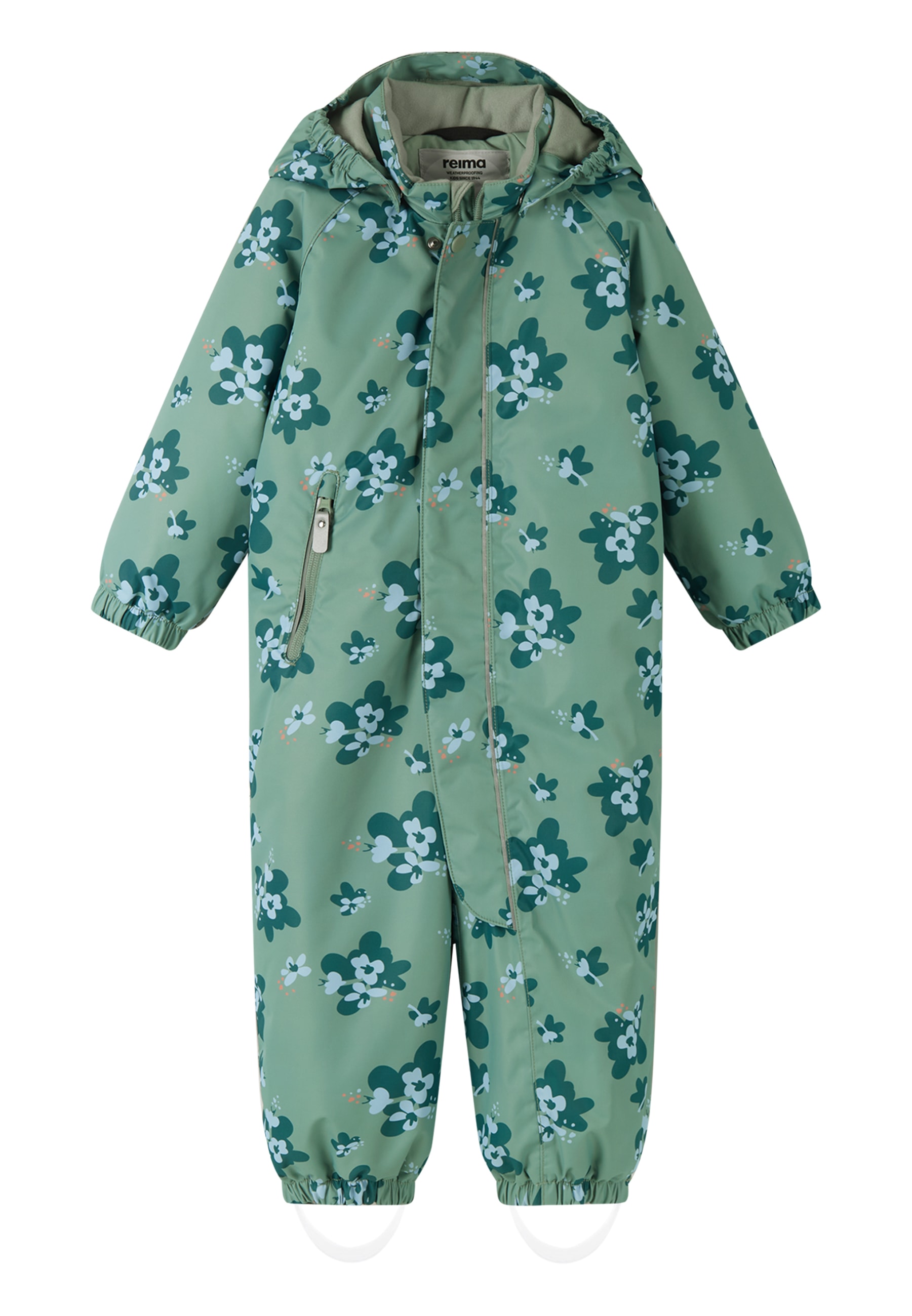 Puhuri Reimatec Winter Overall Stone Green