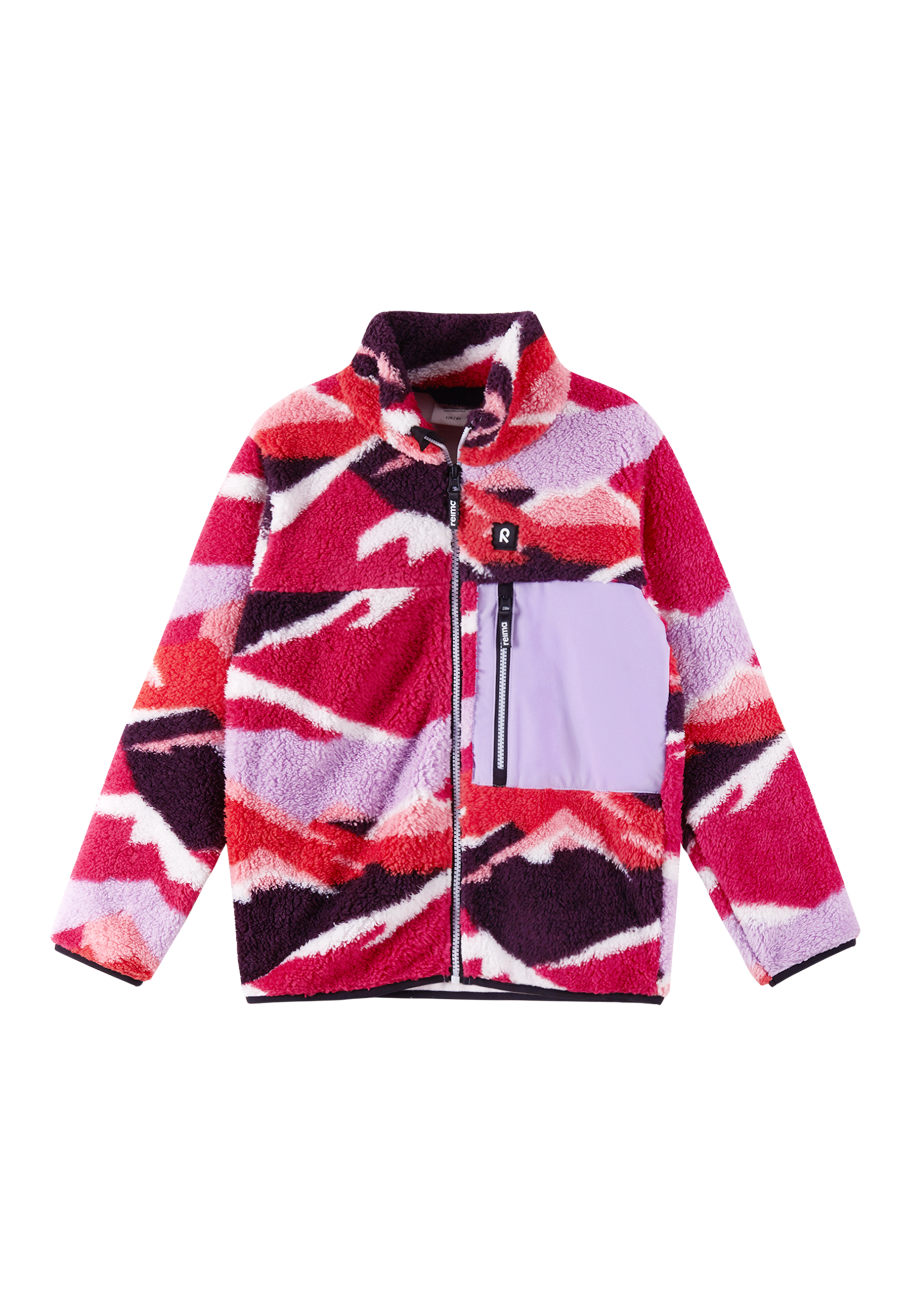 Turilas Sherpa Fleece Jacka Rosa Rosy
