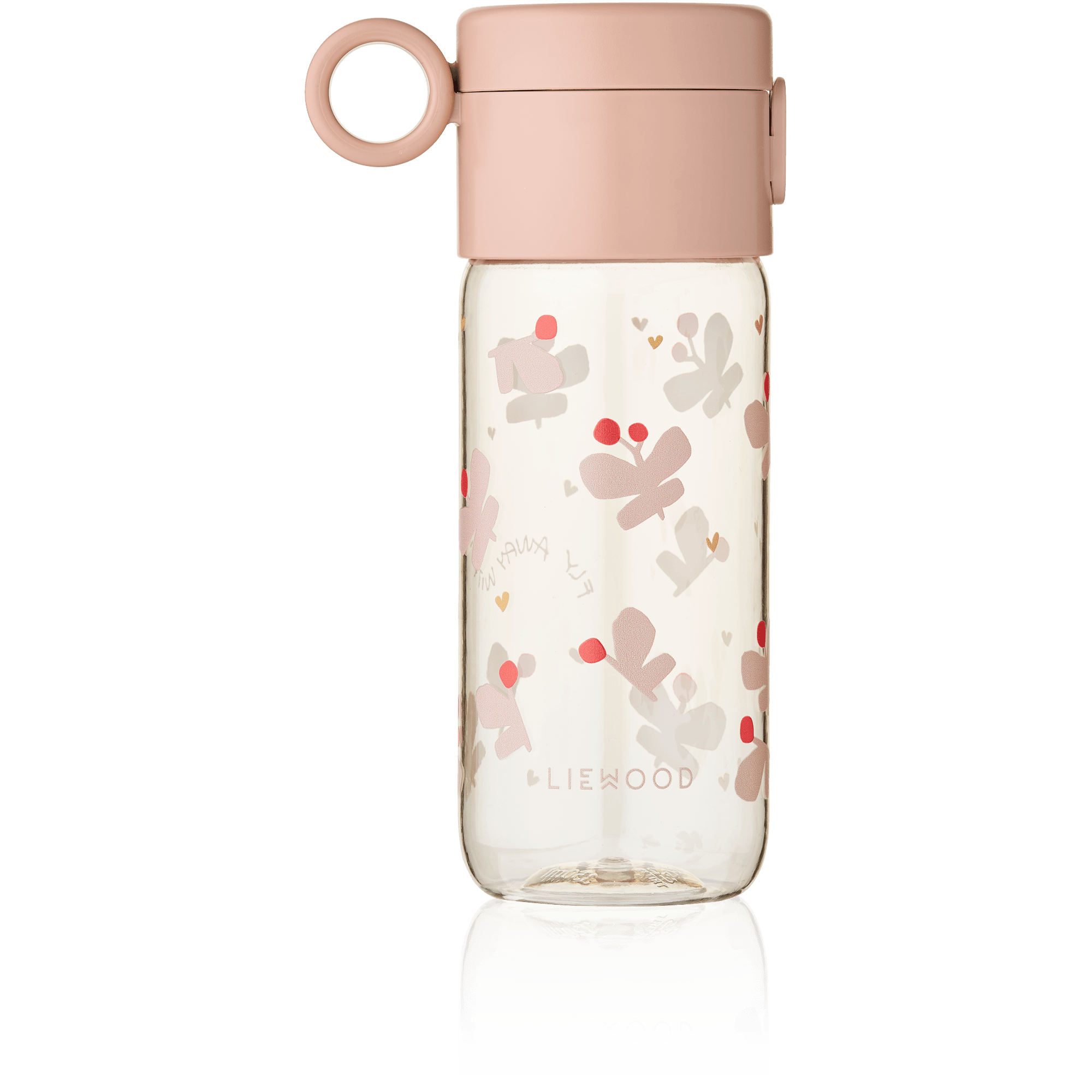Clemence Vattenflaska I Tritan 350 Ml Butterfly / Apple Blossom