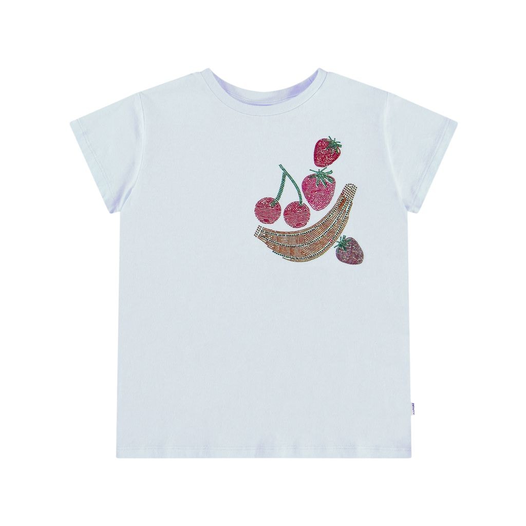 Ranva Short Sleeve T-Shirt Shiny Fruits