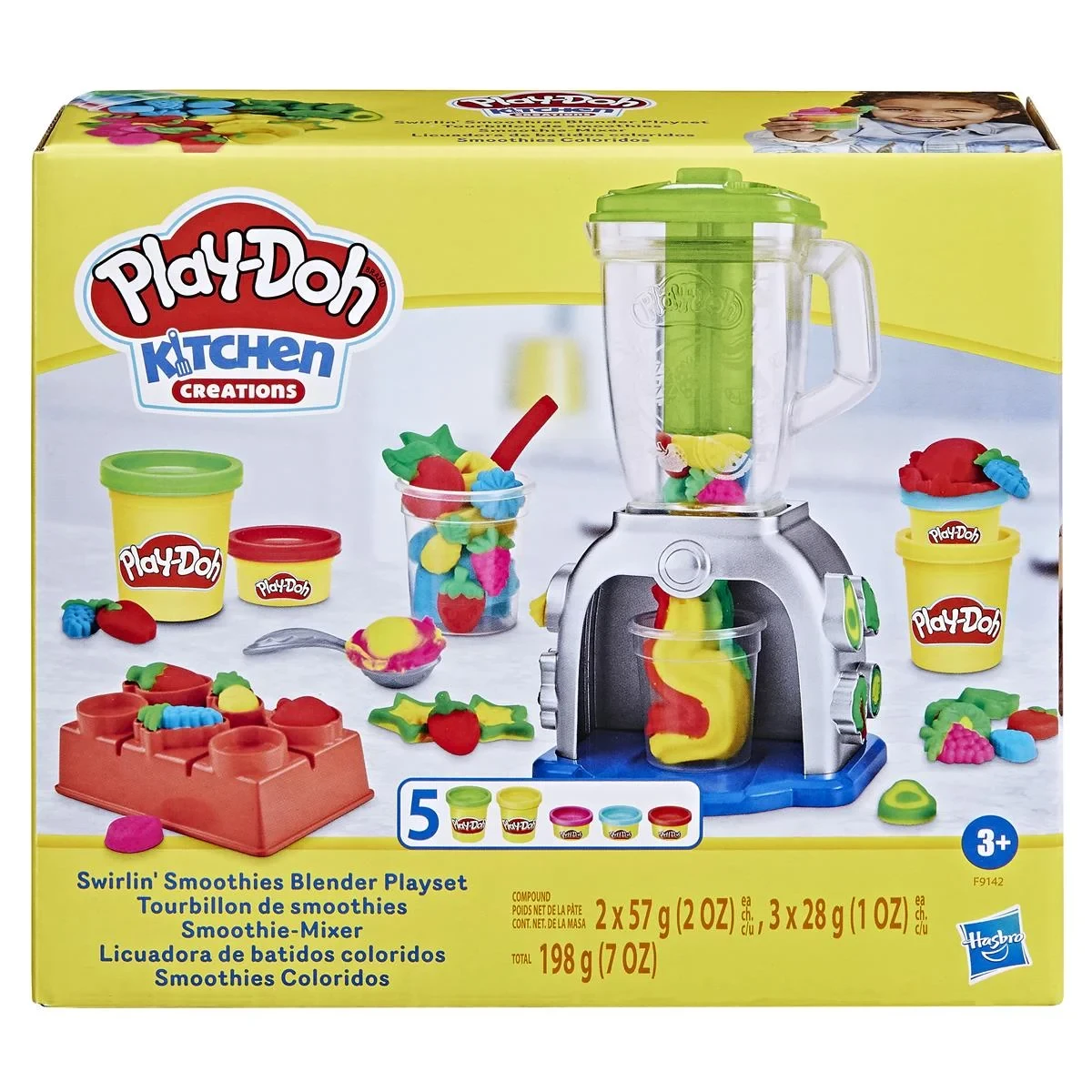 Play-Doh Swirling Smoothies Blender-lekesett 
