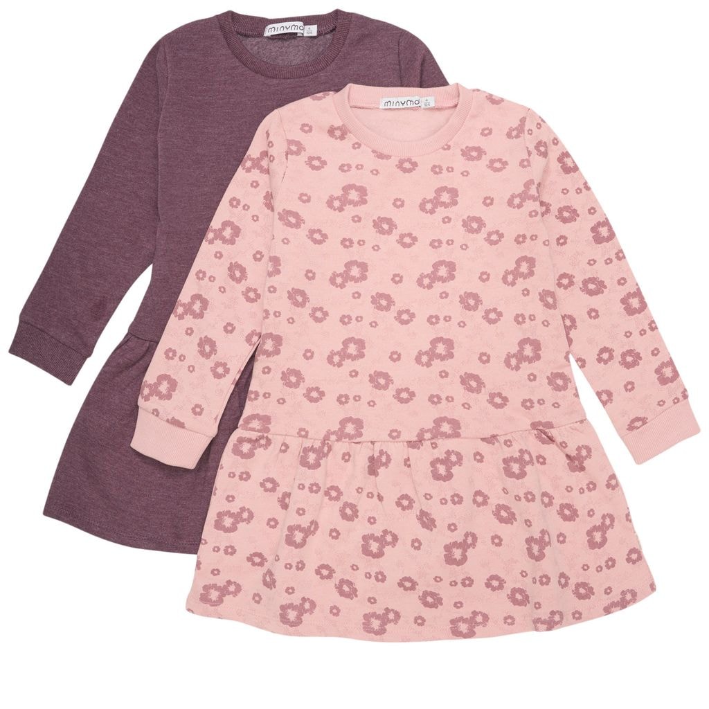 2-pack Mjukis-klänningar Misty Rose