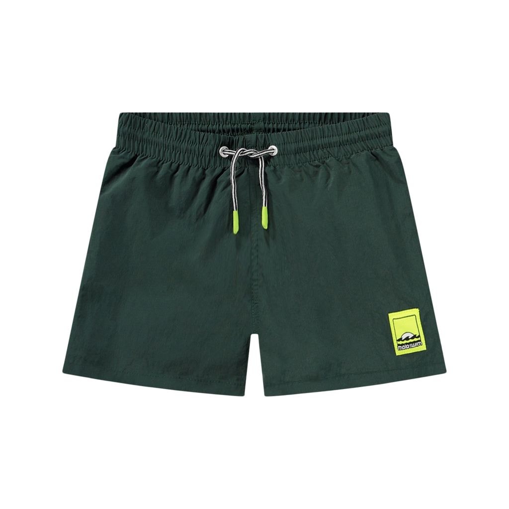 Niko Solid Boardshorts Wood Green