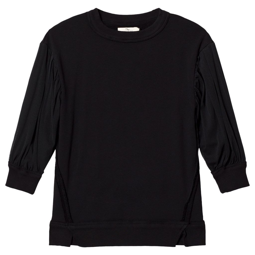 Sweatshirt Dress Black