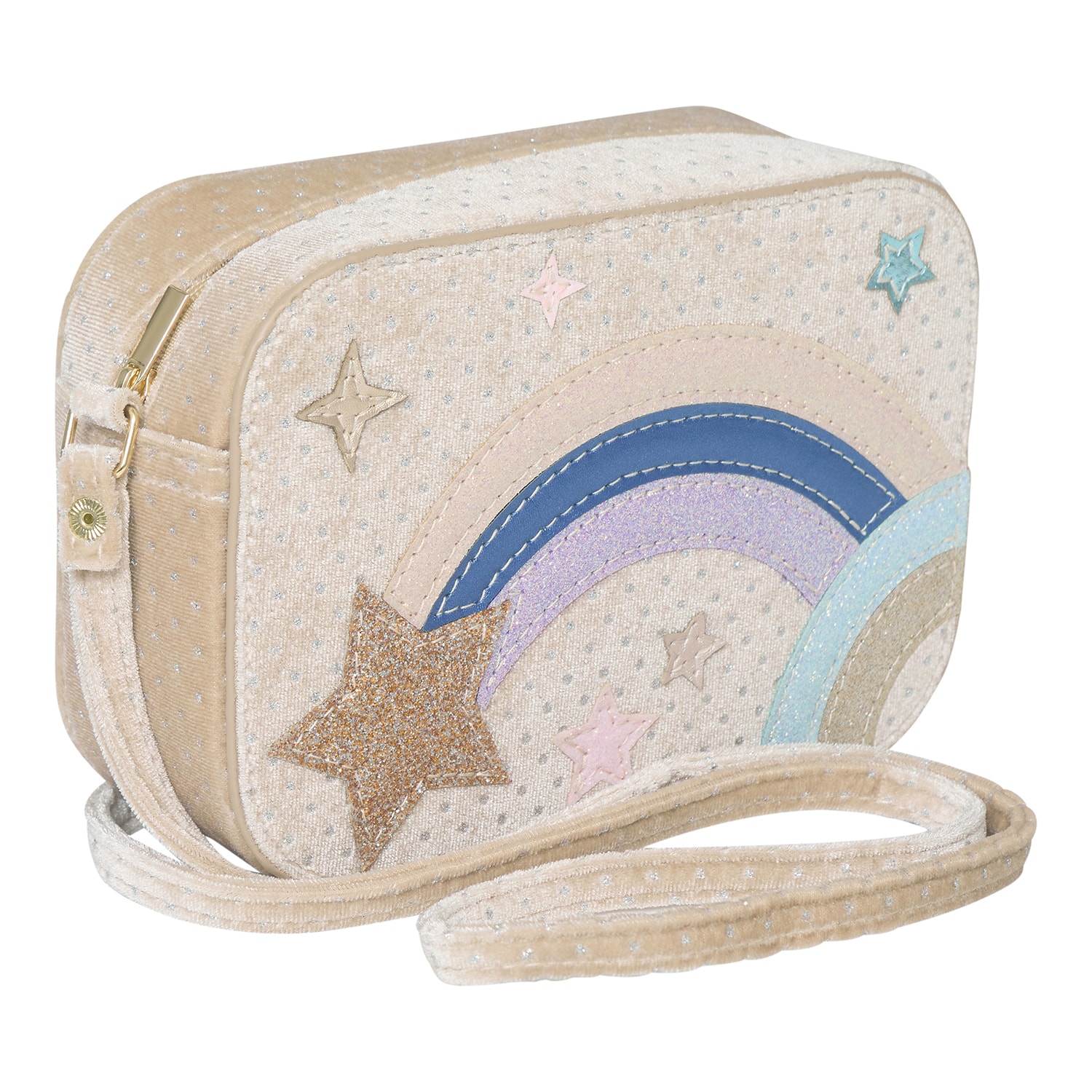 Celestial Star Celeste Cross Body Bag Beige 