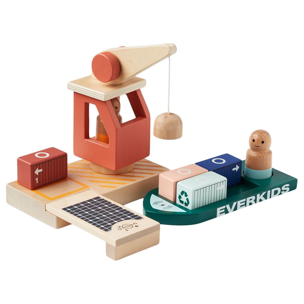 Containerhavn Af Træ