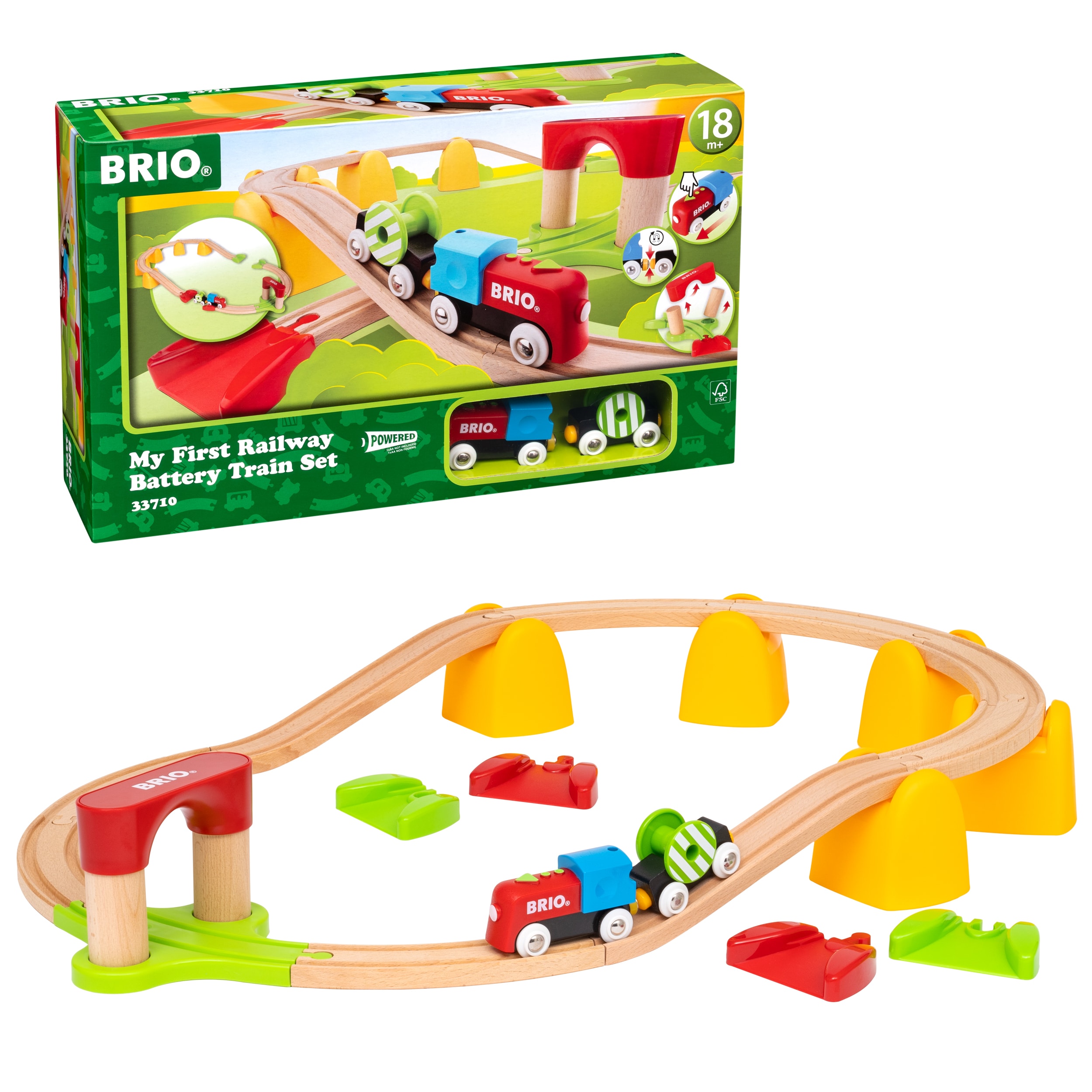 BRIO® My First Railway - 33710 Battery Train Set