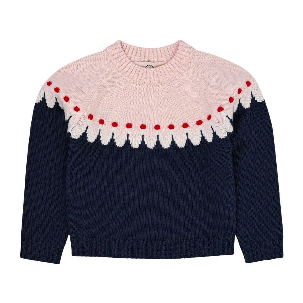 Cupcake Classic Jumper Navy Combi