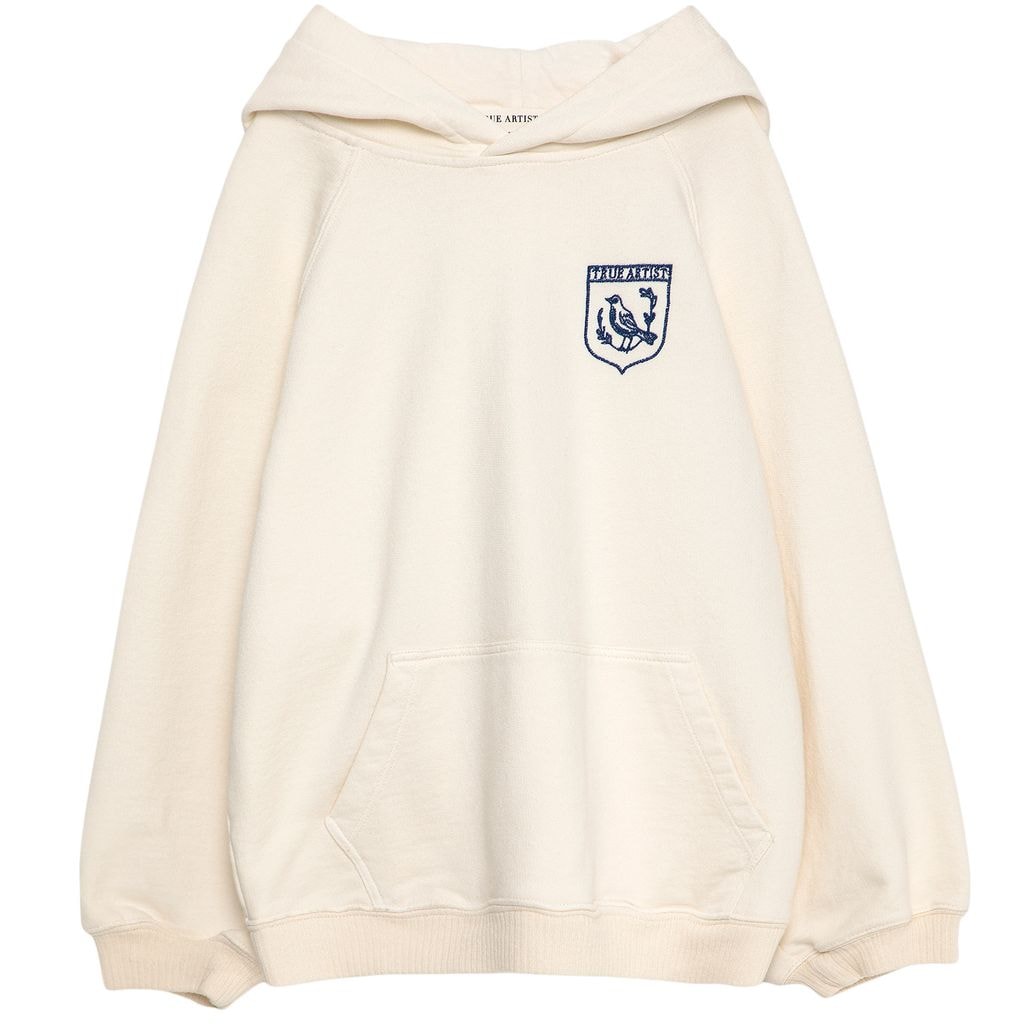 Nº08 Hoodie Ivory White