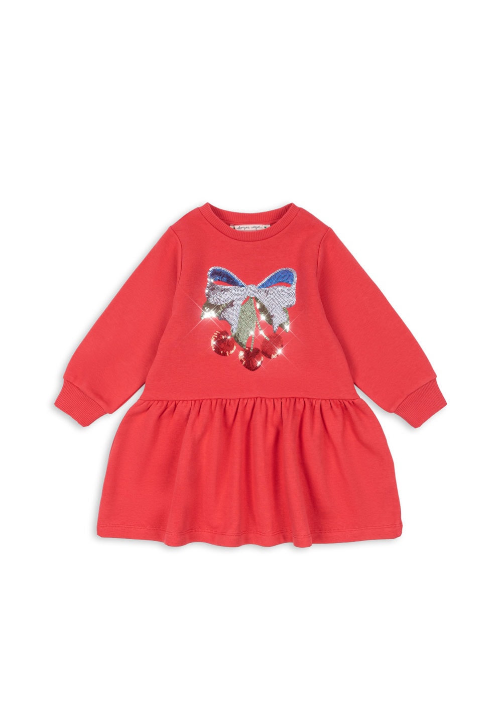 Lou Sequin Sweatshirt Dress Winterberry