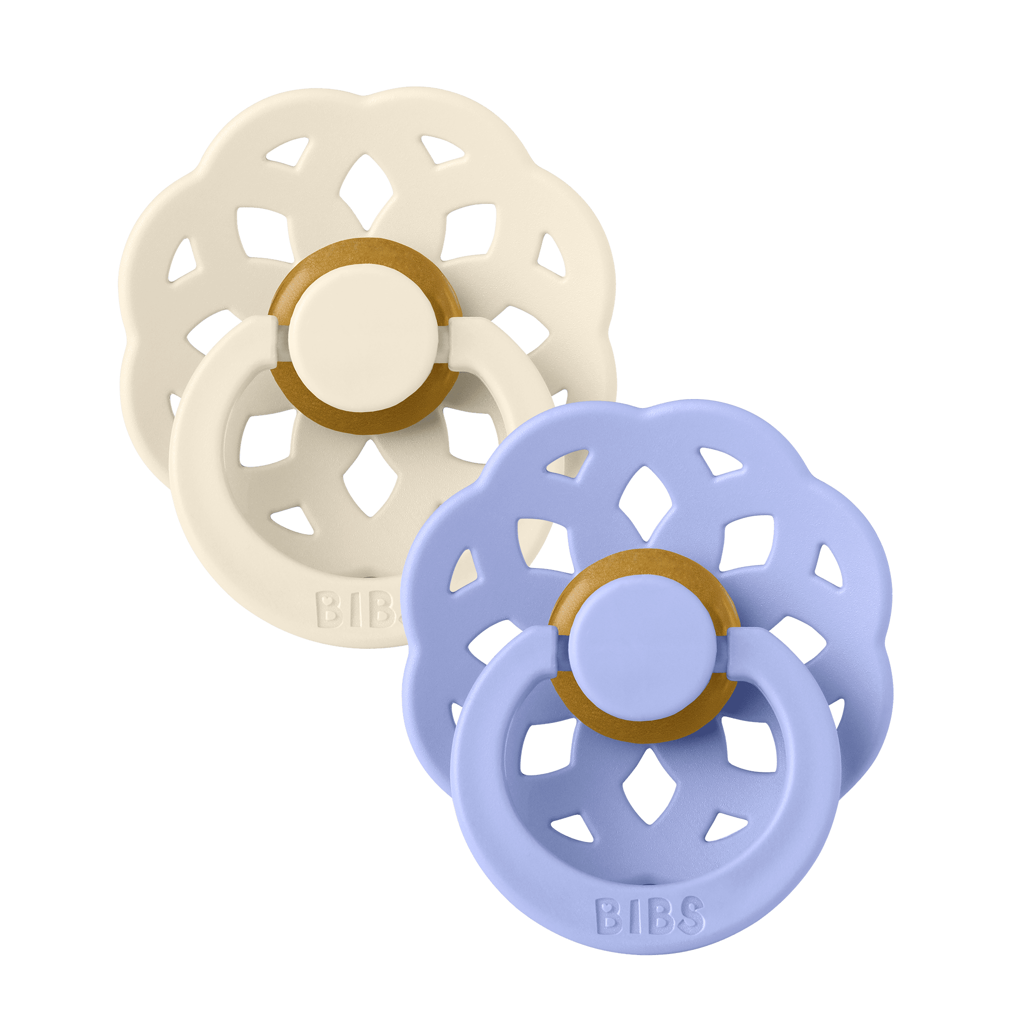 Boheme 2-pack Runda Latexnappar Ivory Hush 