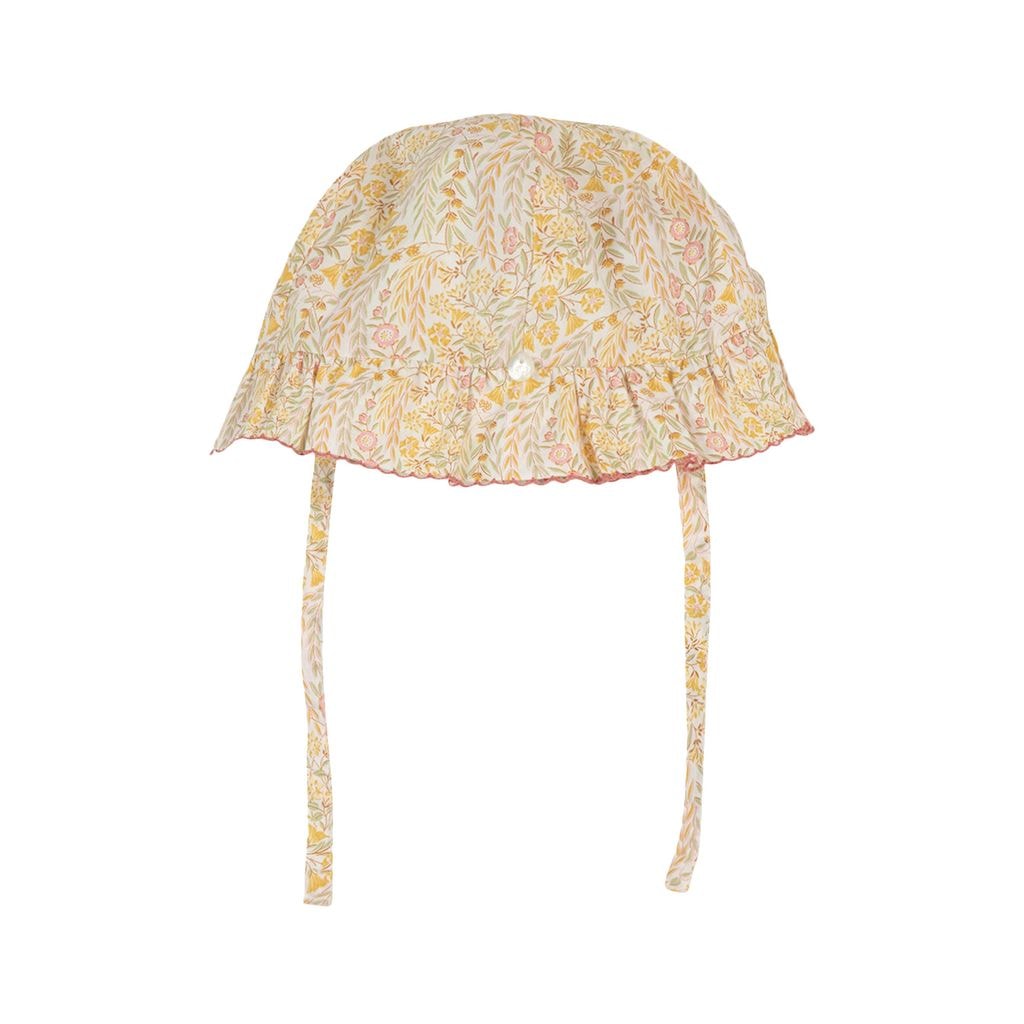 Blomstret Solhatt Flerfarget