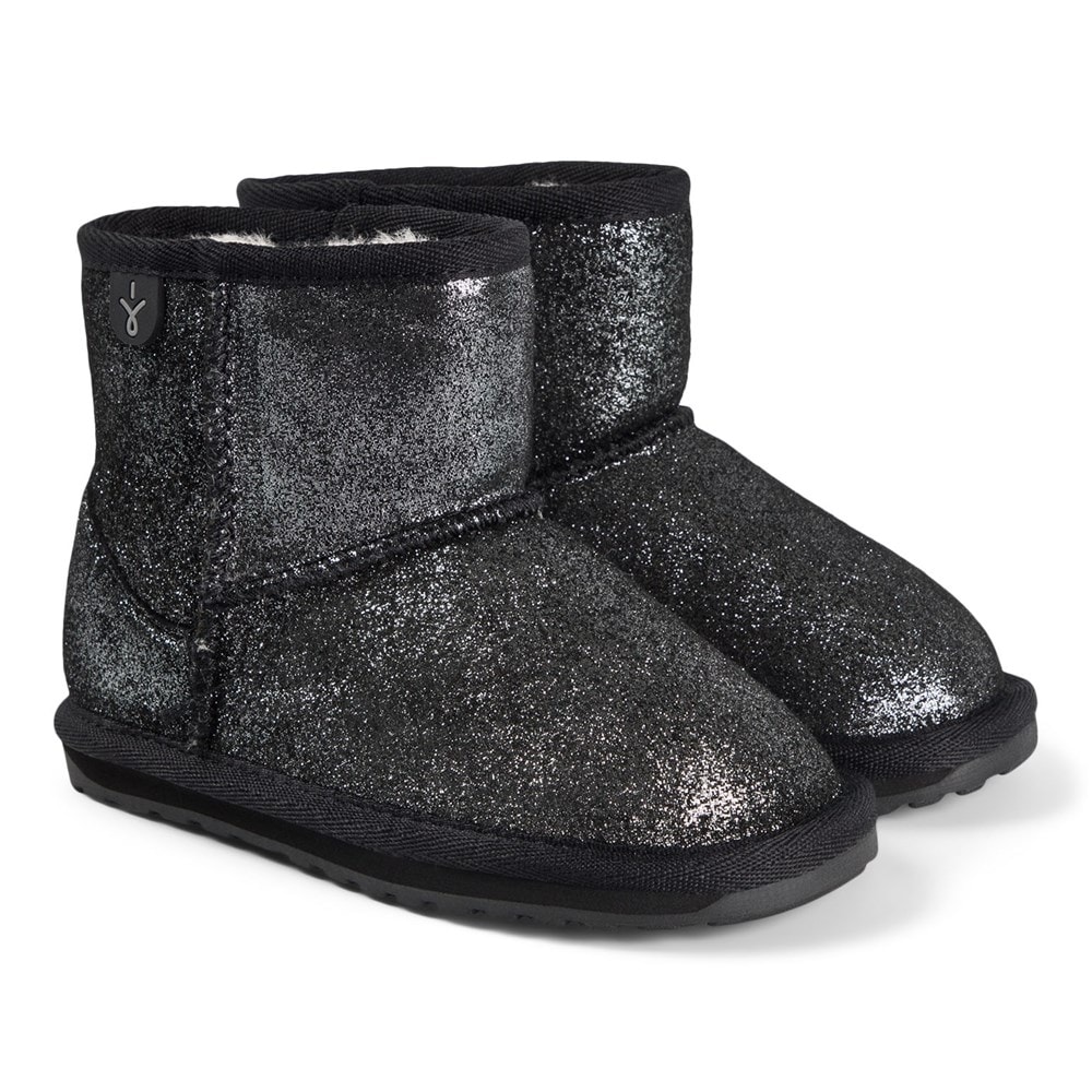 Wallaby Mini Metallic ブーツ Black 