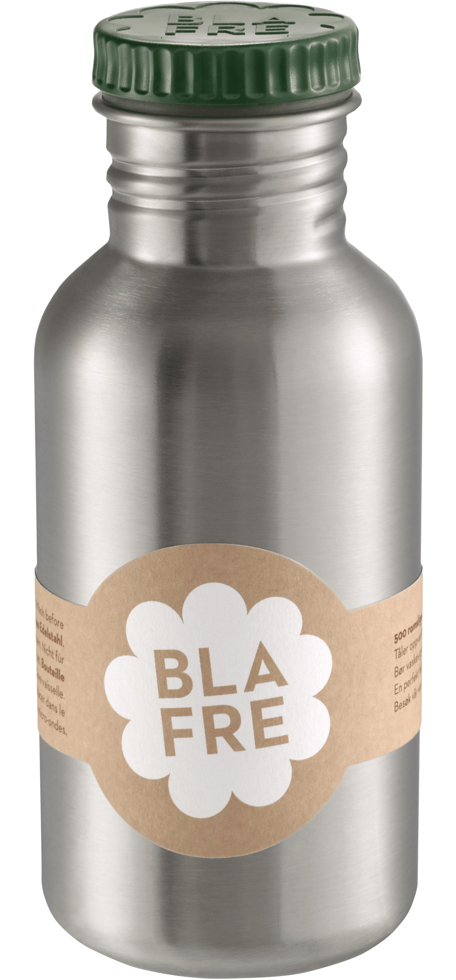 Vattenflaska I Rostfritt Stål 500 Ml Dark Green