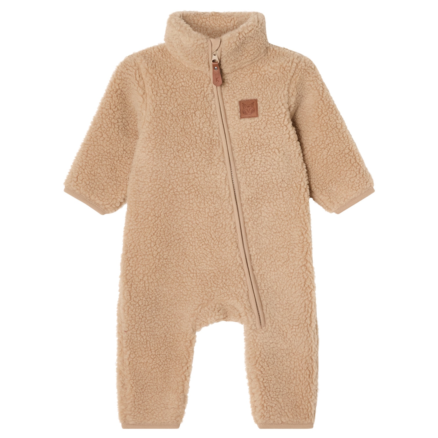 Austin Pile Fleece Coverall Sand