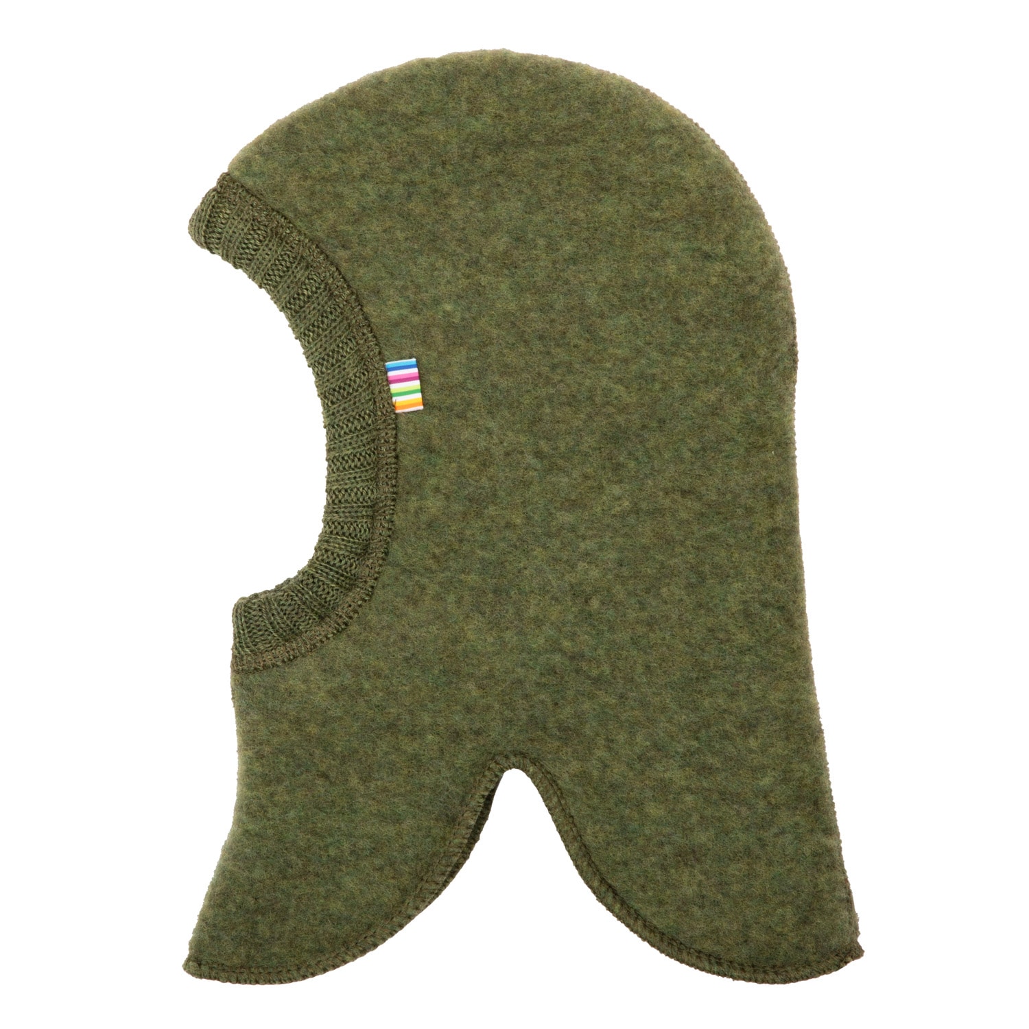 Soft Wool Balaclava Dark Olive 