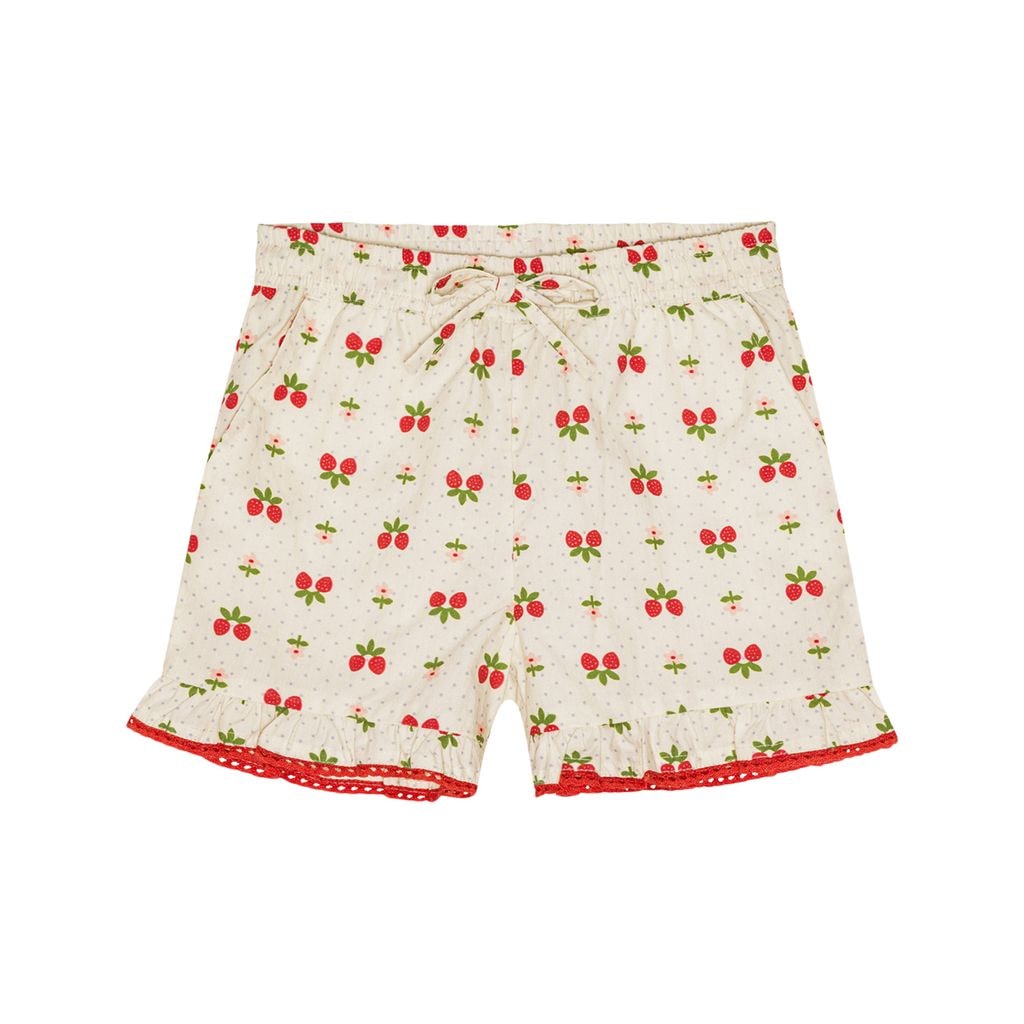 Sofia Shorts Soft White Berry