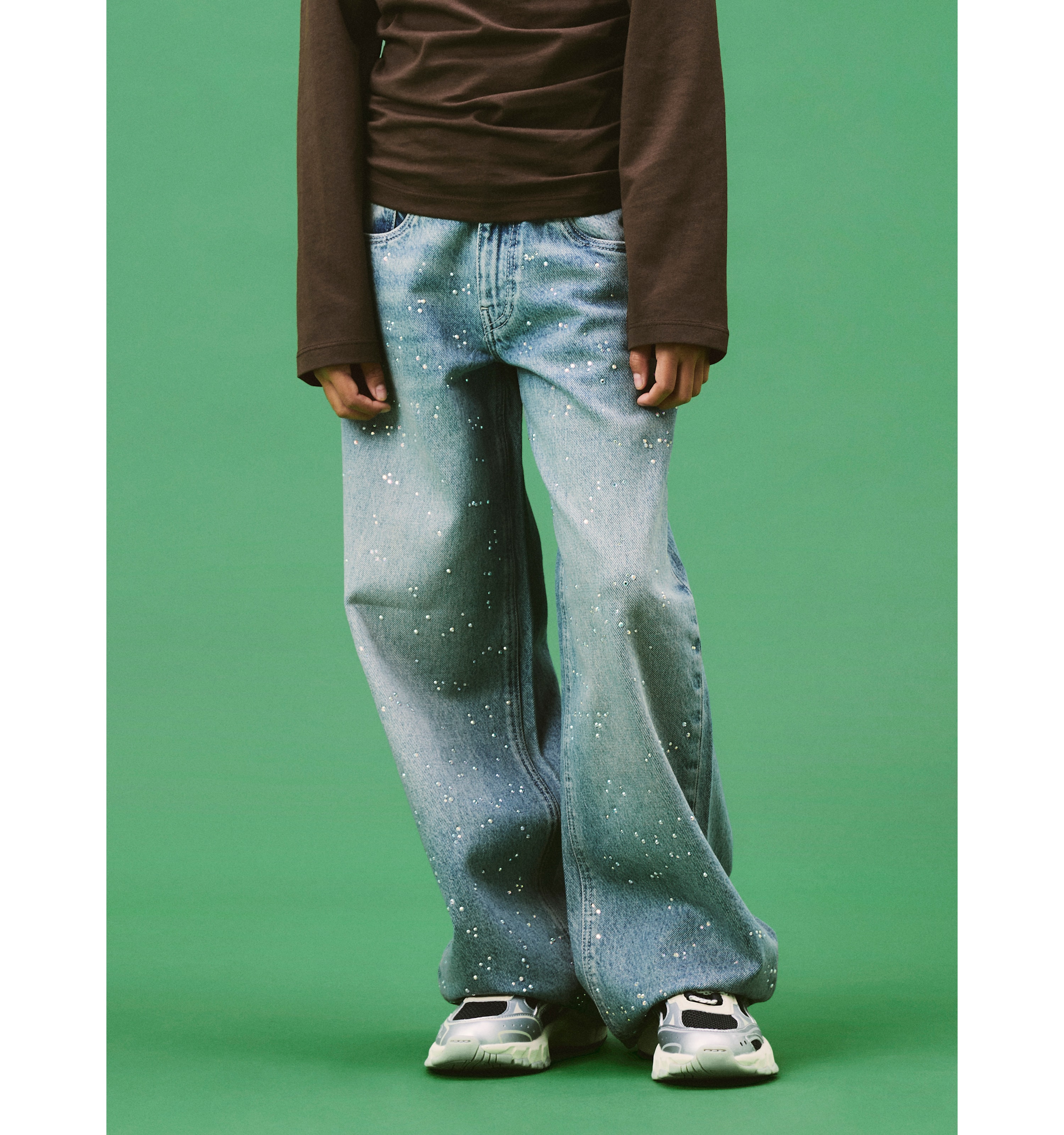 Jeans Vintage Medium Blue Denim
