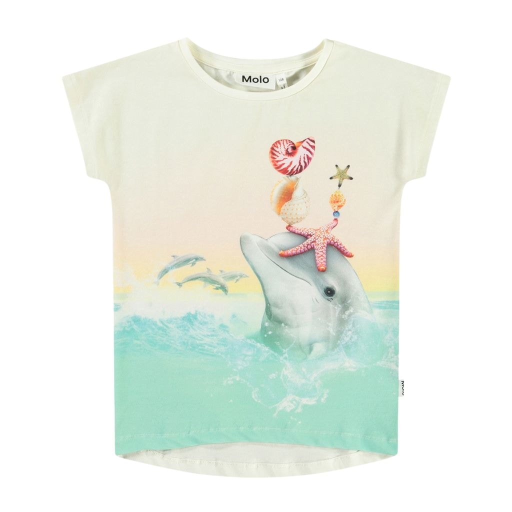 Ragnhilde Short Sleeve T-Shirt Wave Jumping