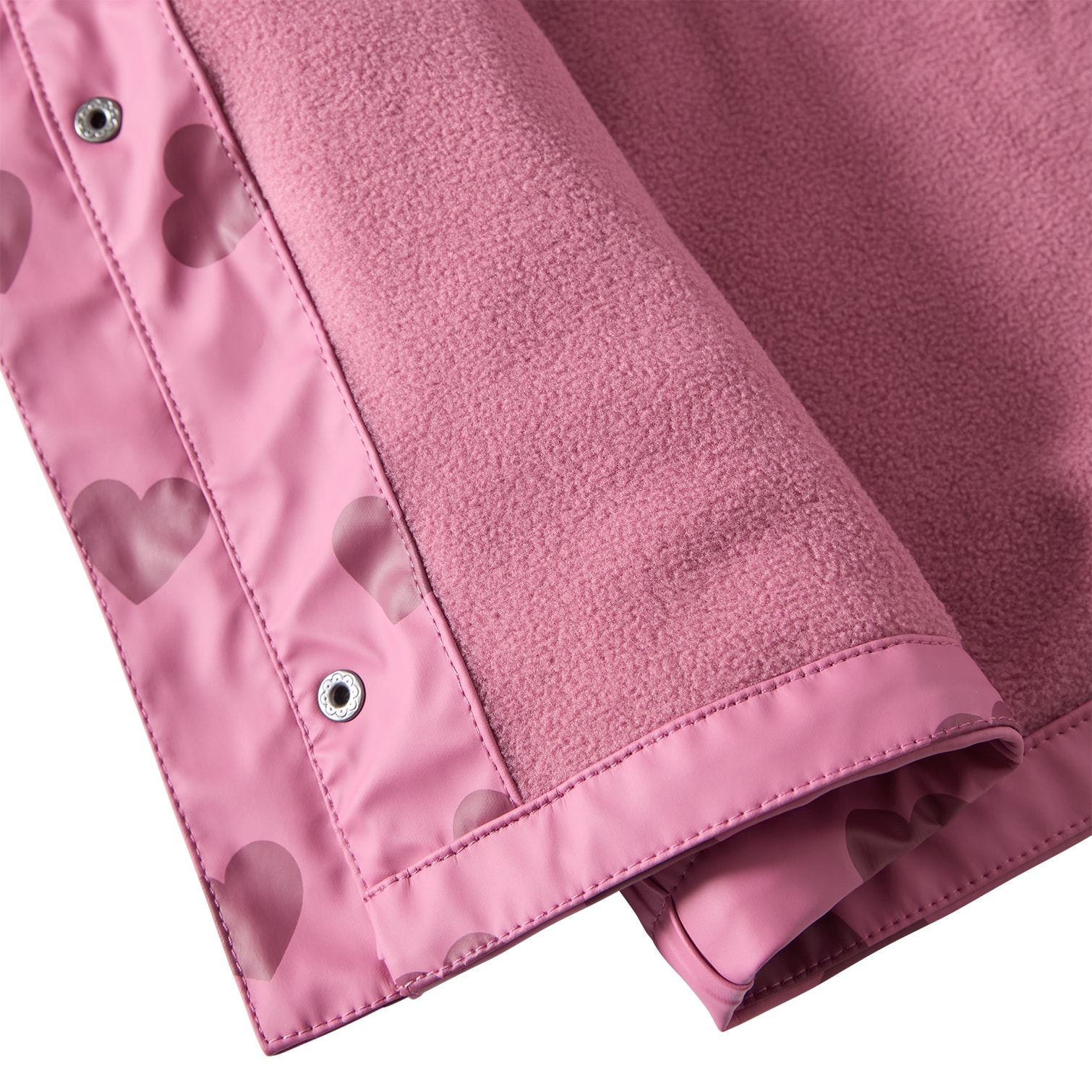 Orust Foret Regnfrakke Mauve Hearts
