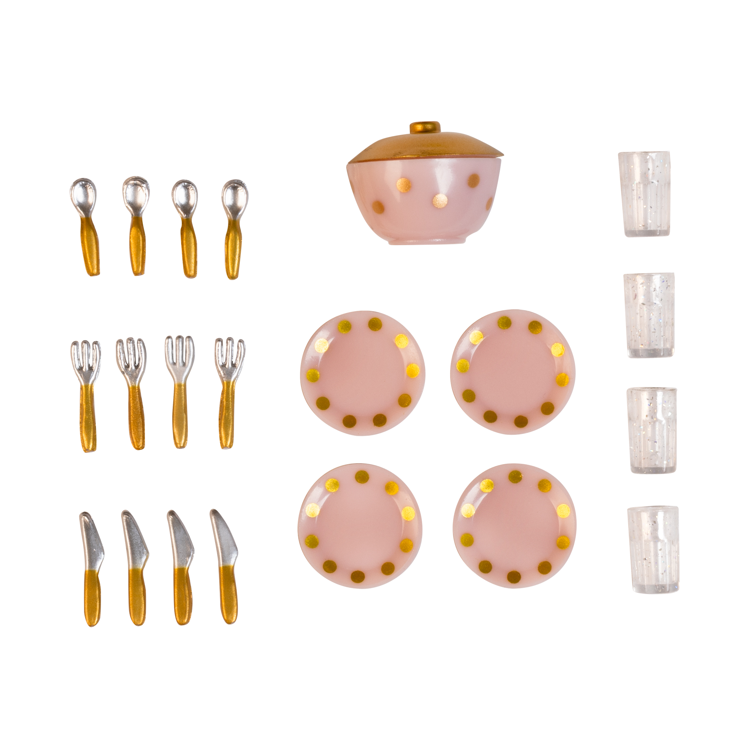 Dinnerware Set Pink