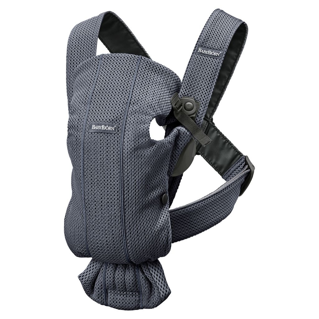 Mini Bæresele Anthracite - 3D Mesh
