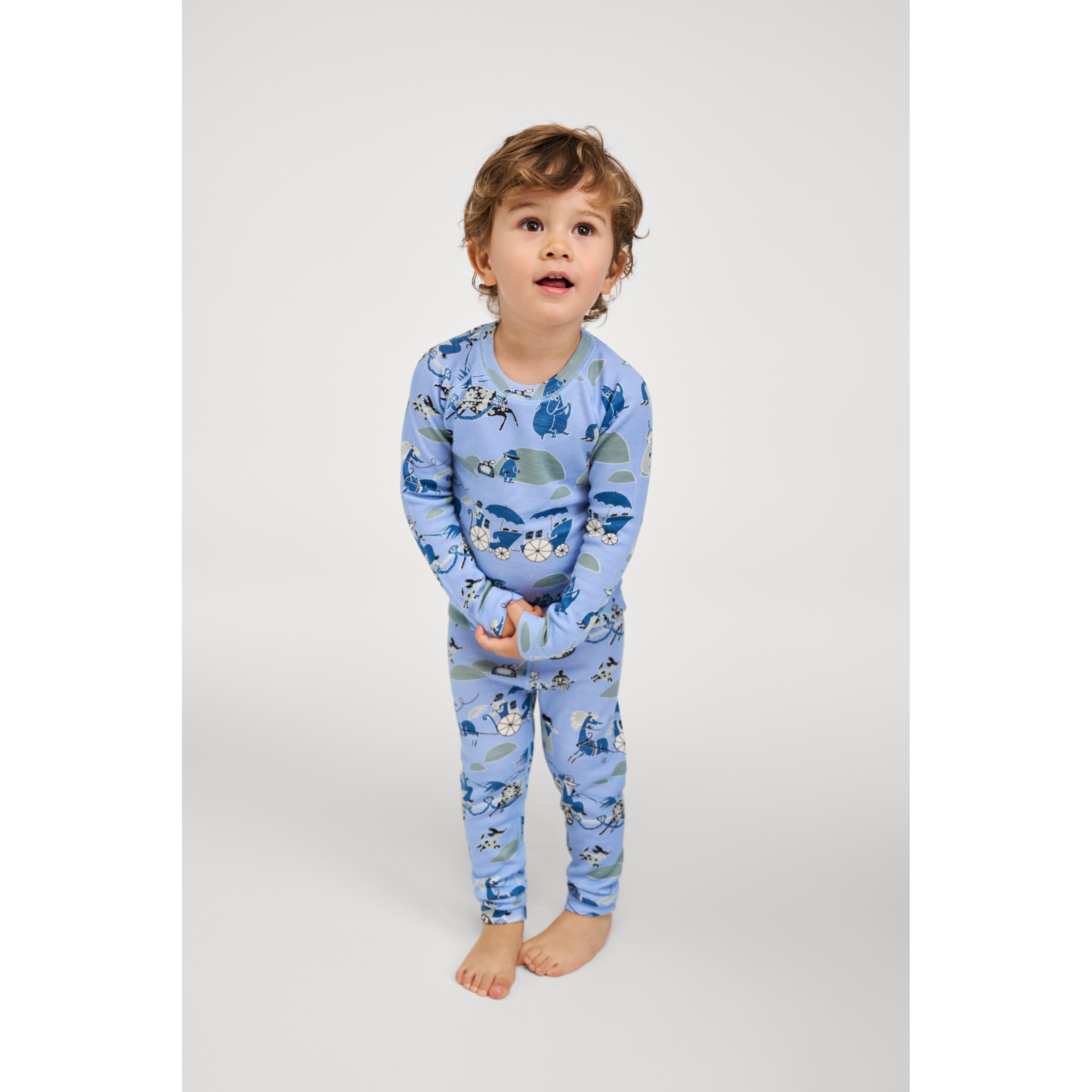Moomin Trivsam Underställsset Airy Blue