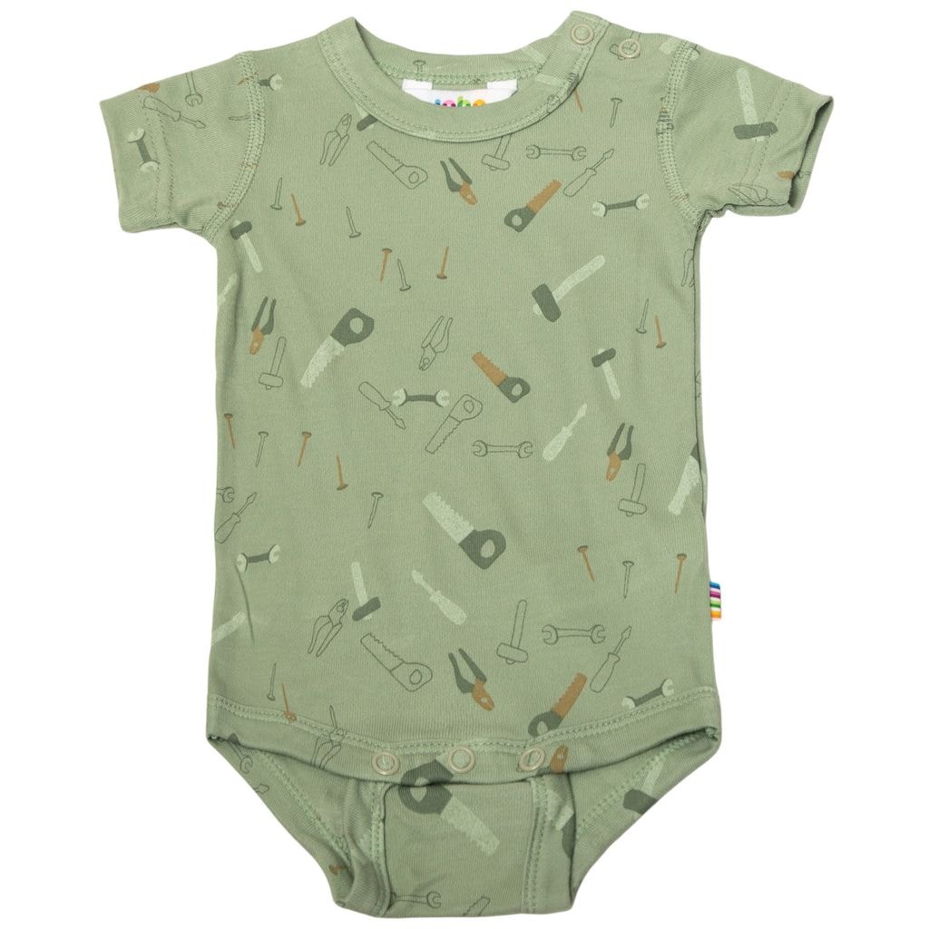 Printed Baby Body Green