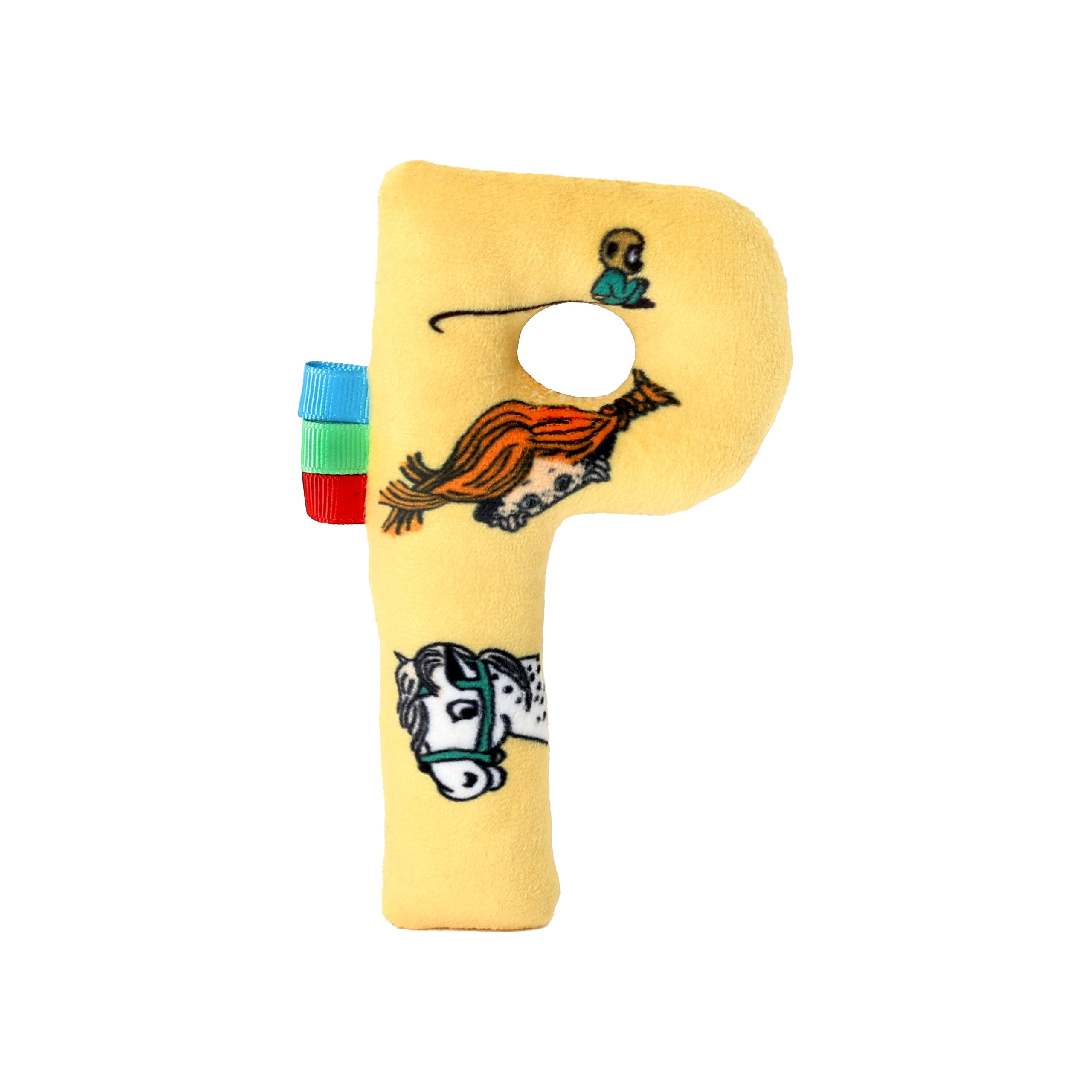 Pippi Mjuk Skallra Yellow 