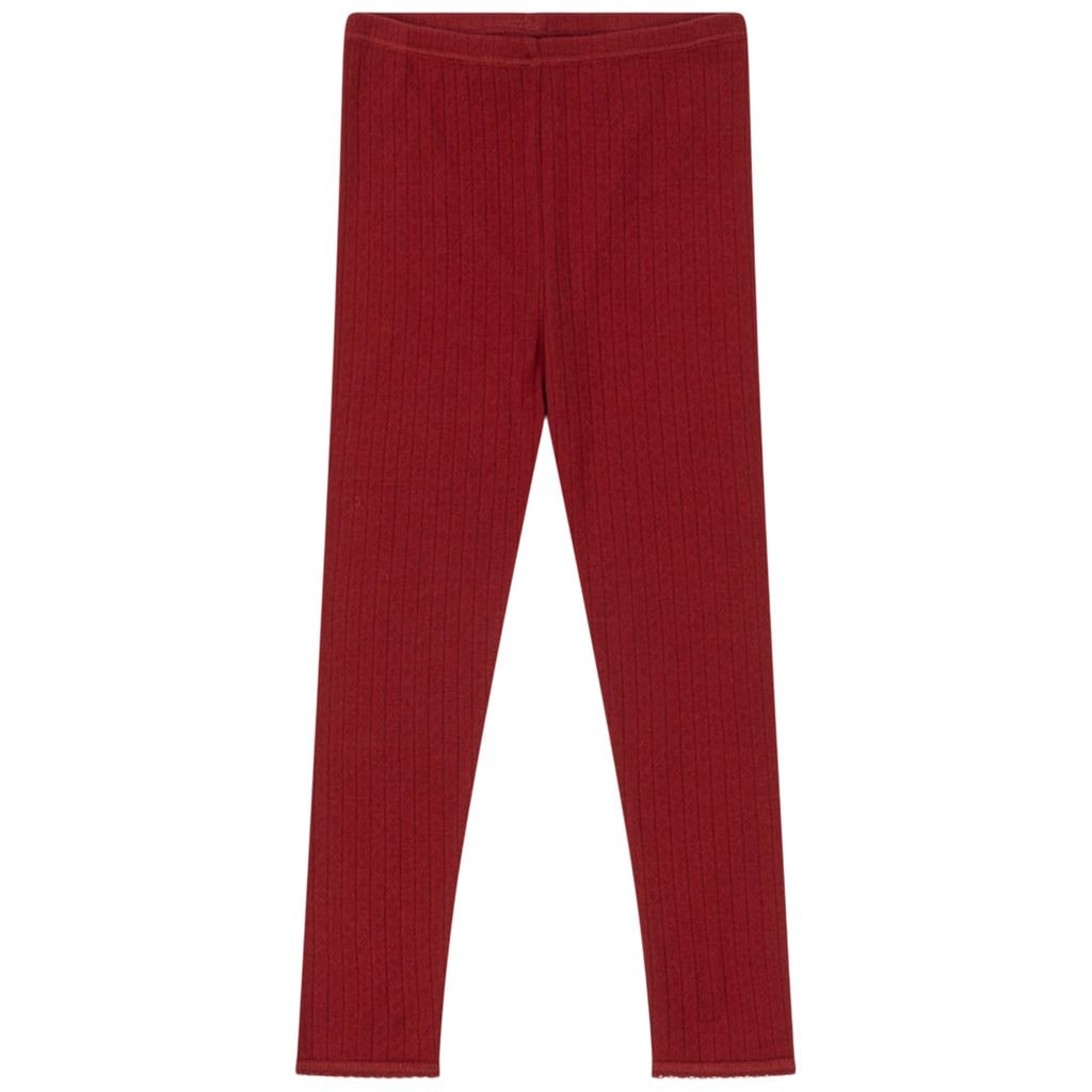 Minnie Pants Gots Red Dahlia