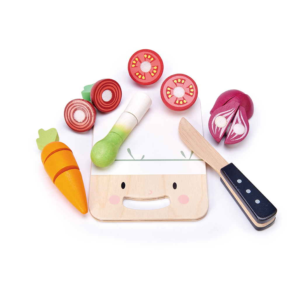 Mini Chef Skärbräda Multicolor