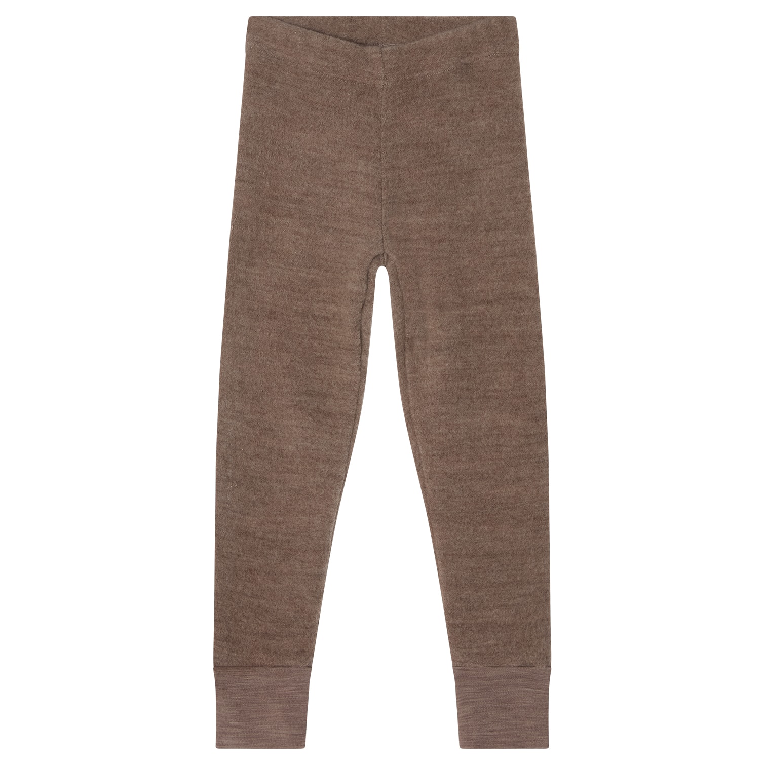 Adelaide Wool Fleece Pants Brown Melange
