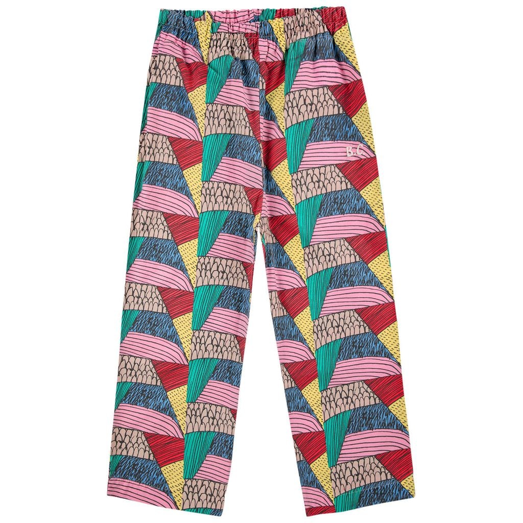 Ethnic All Over Woven Pants Multicolor